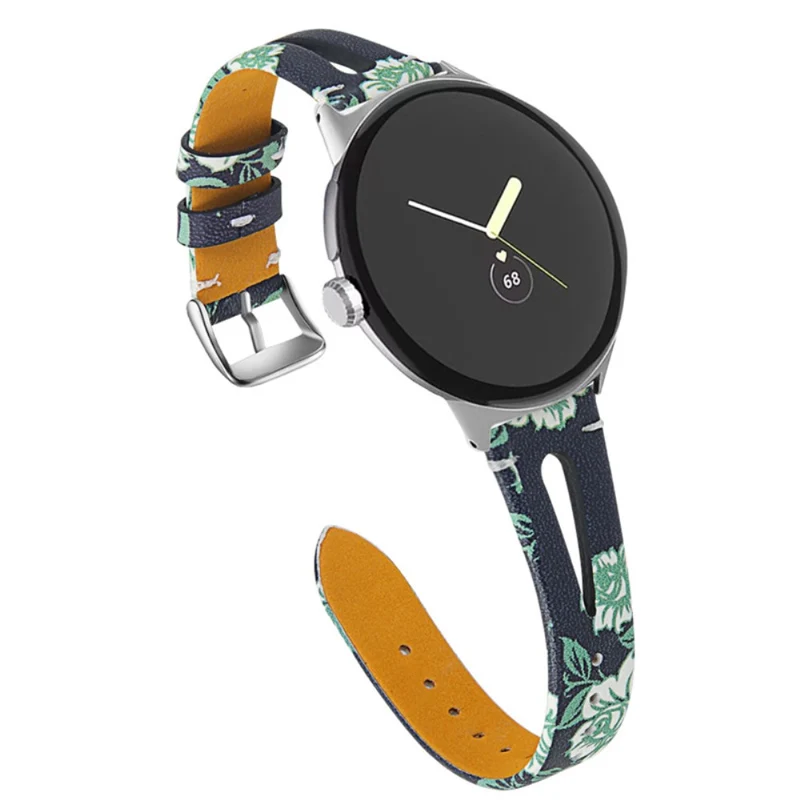 Absolut ordentlich Google Pixel Watch Echtes Leder armband