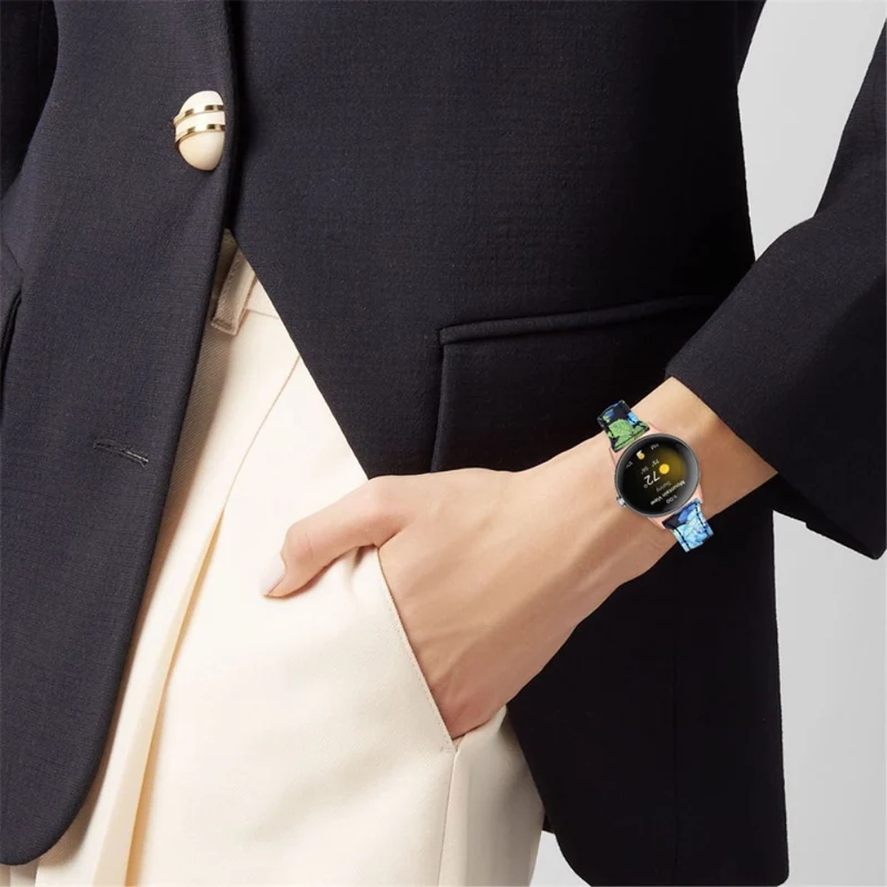Stark Google Pixel Watch Echtes Leder armband