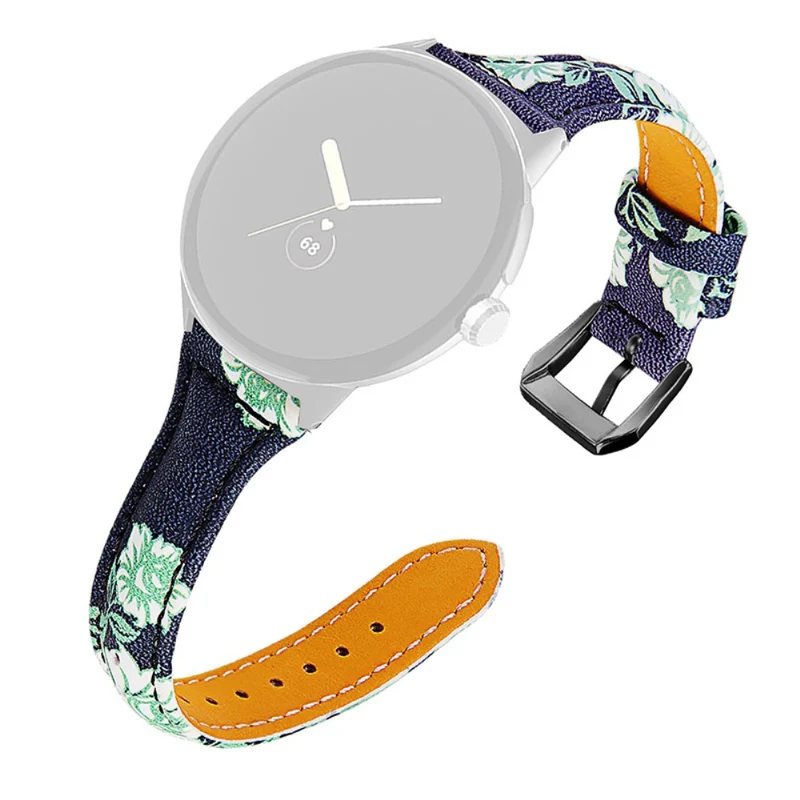 Großartig Google Pixel Watch Echtes Leder armband