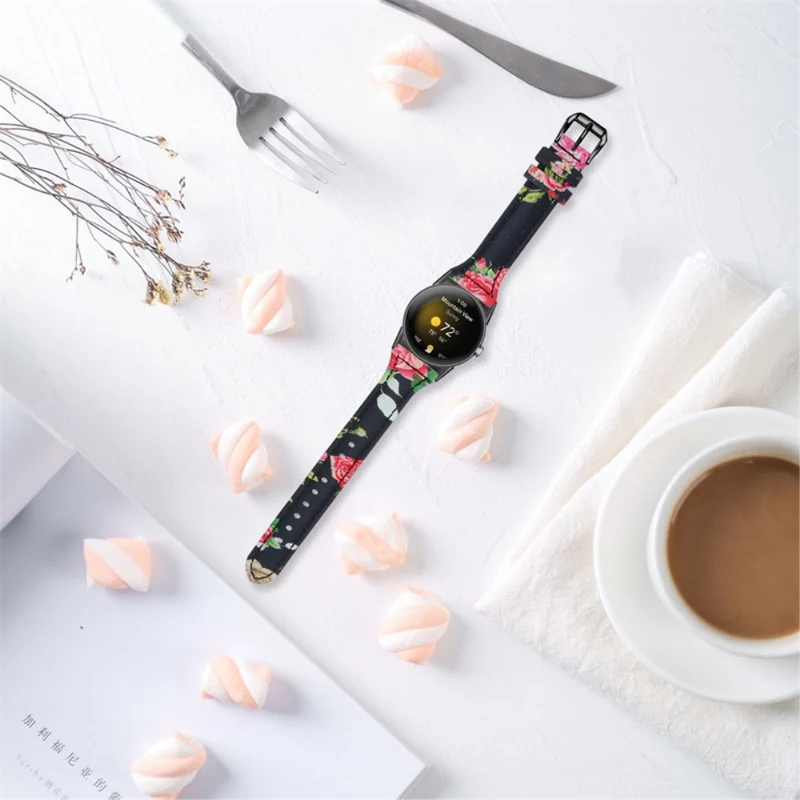 Großartig Google Pixel Watch Echtes Leder armband