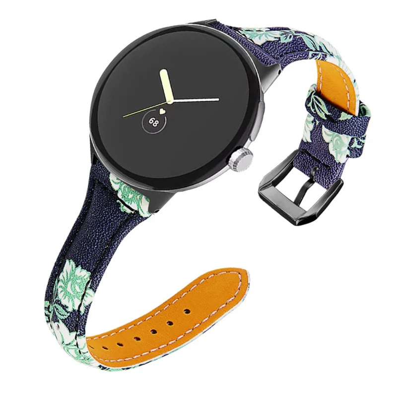 Großartig Google Pixel Watch Echtes Leder armband
