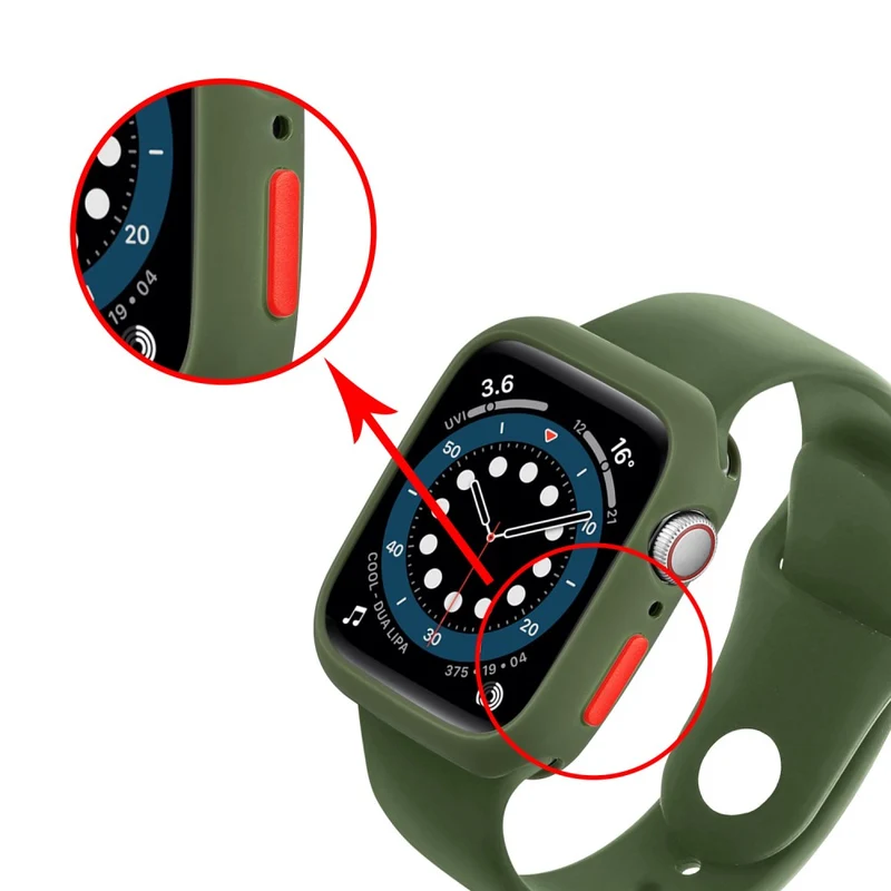 Apple Watch Series 7 41mm Silikon / TPU Bumper