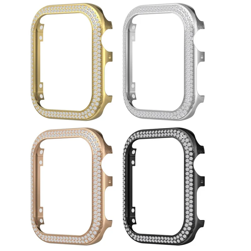 Apple Smartwatch Metall und Strass Universell Bumper