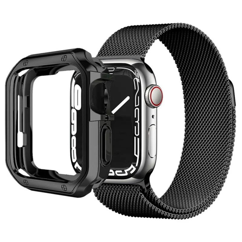 Apple Watch Series 7 45mm Silikon / TPU Bumper