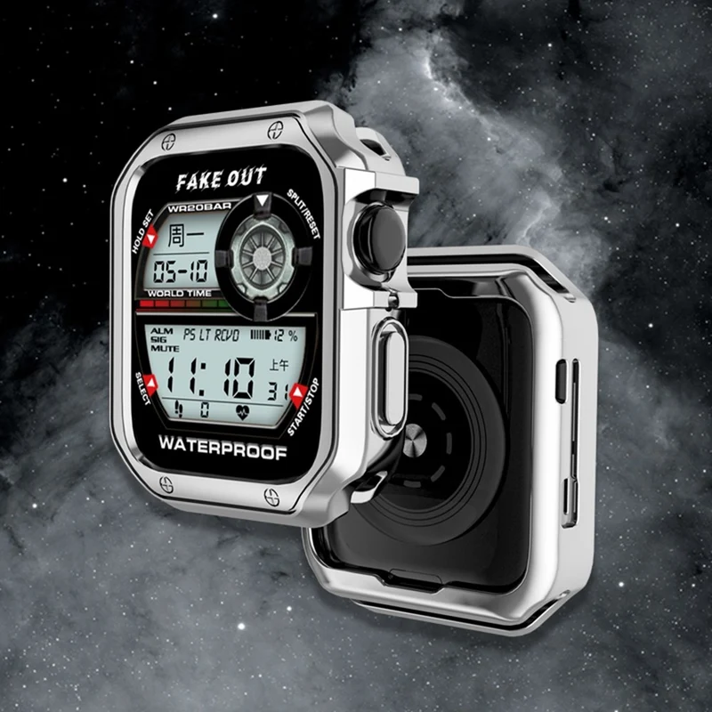 Apple Watch Series 7 45mm Silikon / TPU Bumper