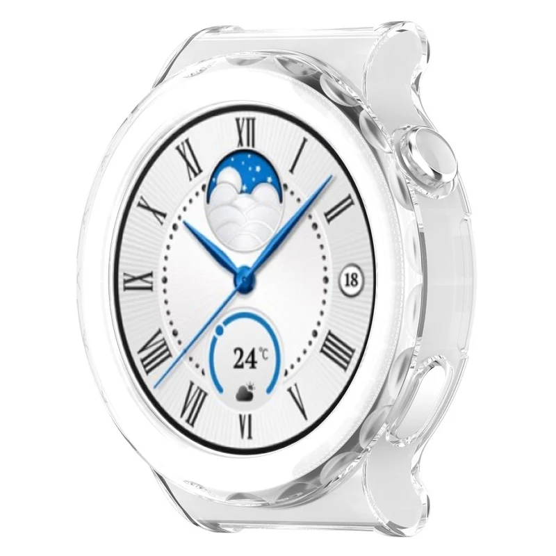 Huawei Watch GT 3 Pro 43mm Transparent Silikon / TPU Bumper