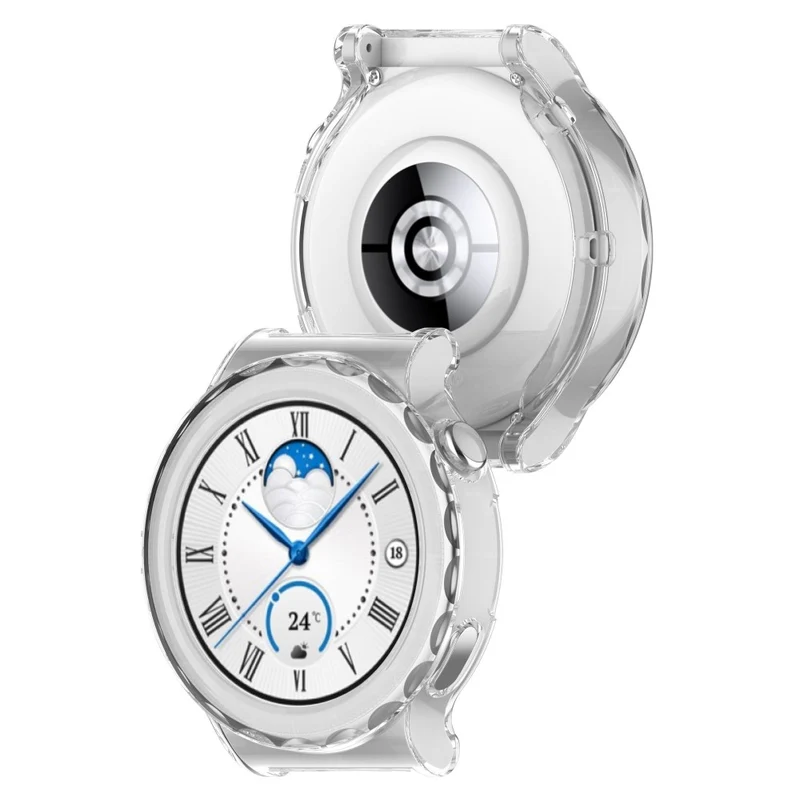 Huawei Watch GT 3 Pro 43mm Transparent Silikon / TPU Bumper