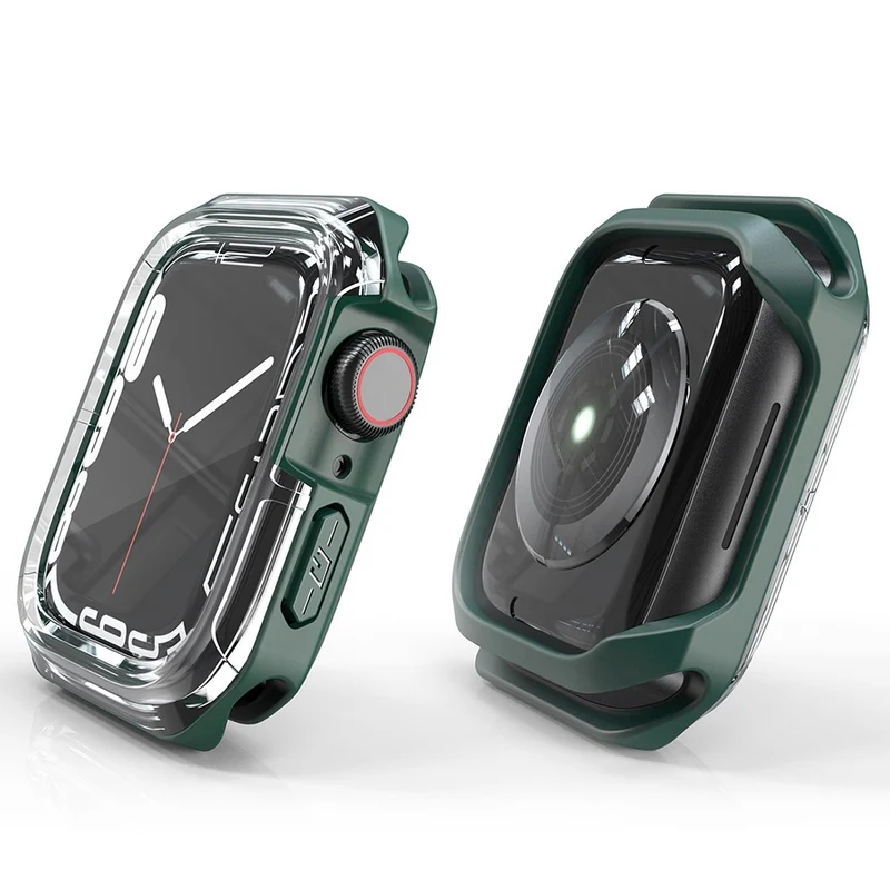 Apple Smartwatch Transparent Silikon / TPU Universell Bumper