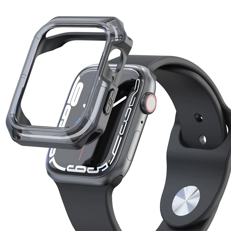 Apple Smartwatch Transparent Silikon / TPU Universell Bumper