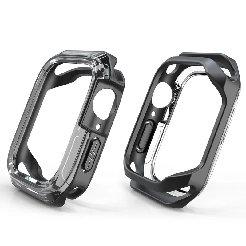 Apple Smartwatch Transparent Silikon / TPU Universell Bumper
