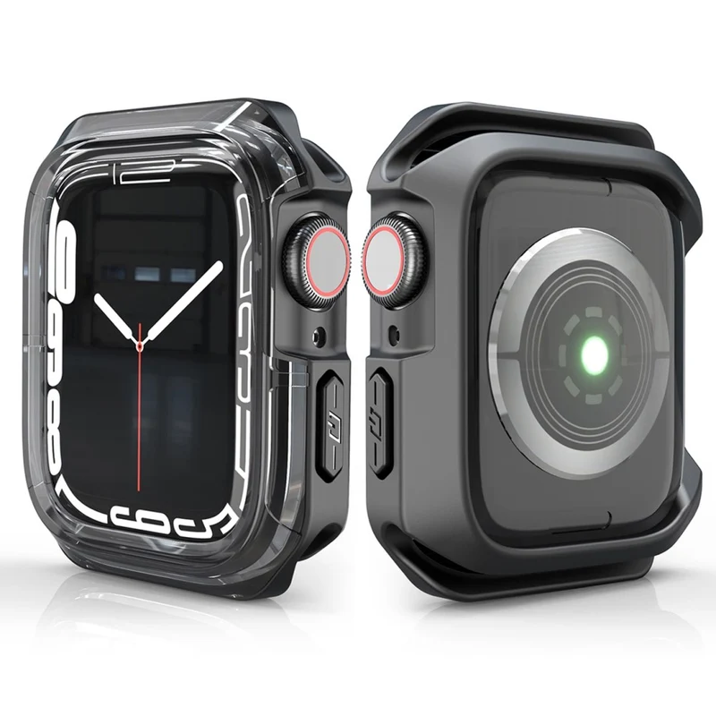 Apple Smartwatch Transparent Silikon / TPU Universell Bumper