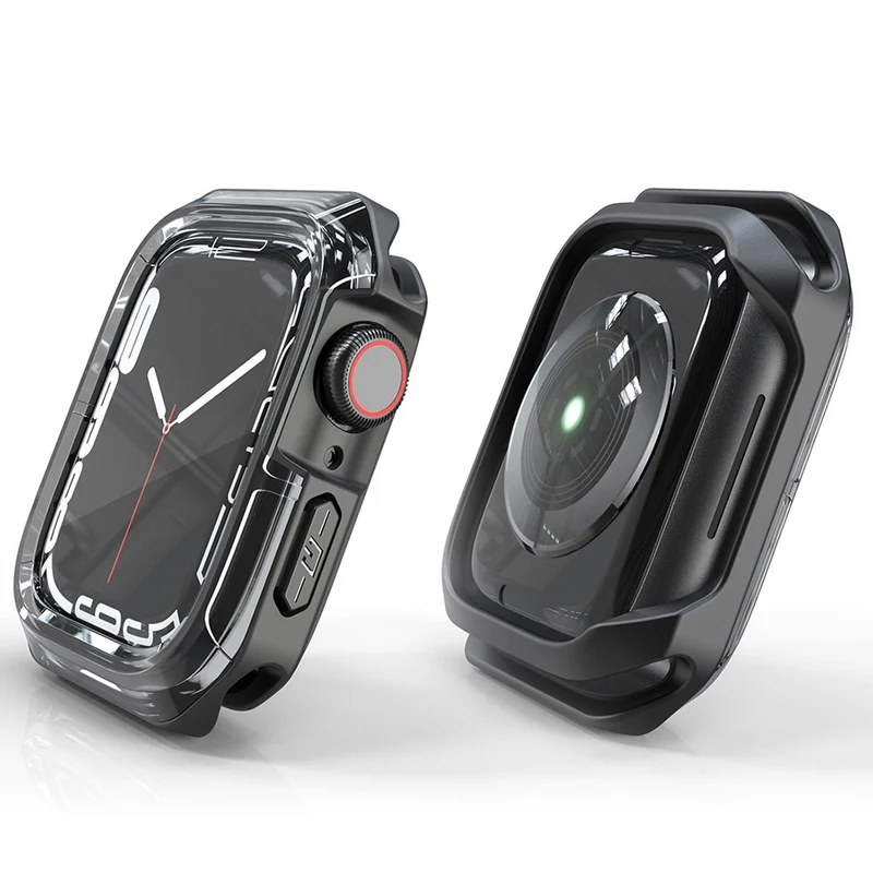 Apple Smartwatch Transparent Silikon / TPU Universell Bumper