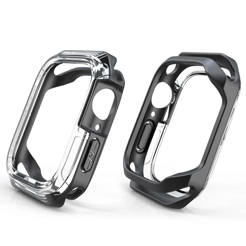 Apple Smartwatch Transparent Silikon / TPU Universell Bumper