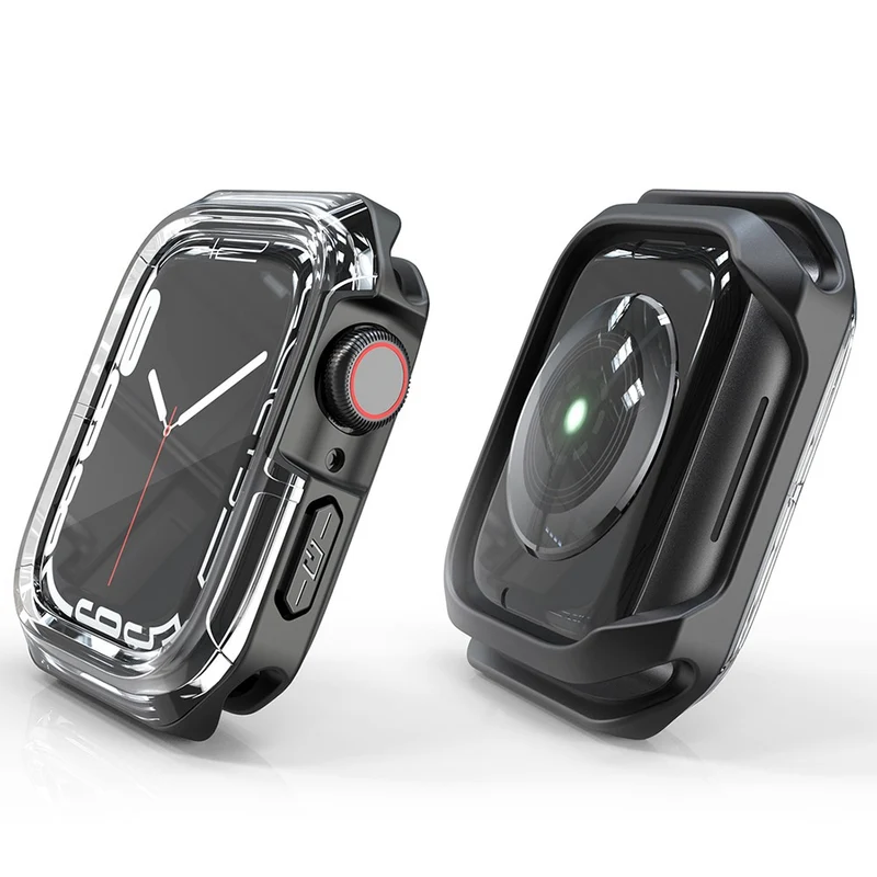 Apple Smartwatch Transparent Silikon / TPU Universell Bumper