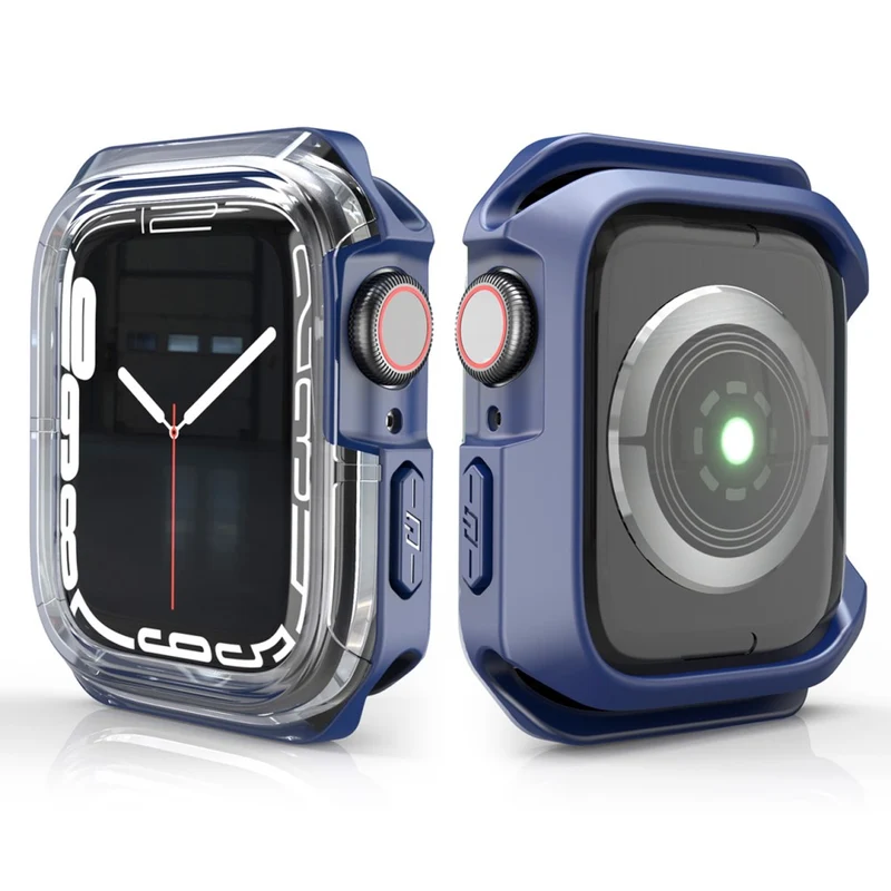 Apple Smartwatch Transparent Silikon / TPU Universell Bumper