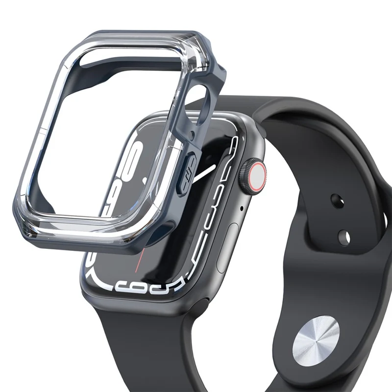 Apple Smartwatch Transparent Silikon / TPU Universell Bumper