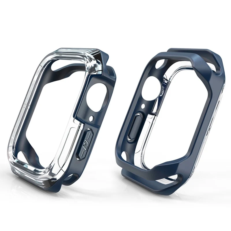 Apple Smartwatch Transparent Silikon / TPU Universell Bumper