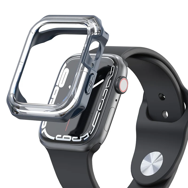 Apple Watch Series 7 45mm Transparent Silikon / TPU Bumper