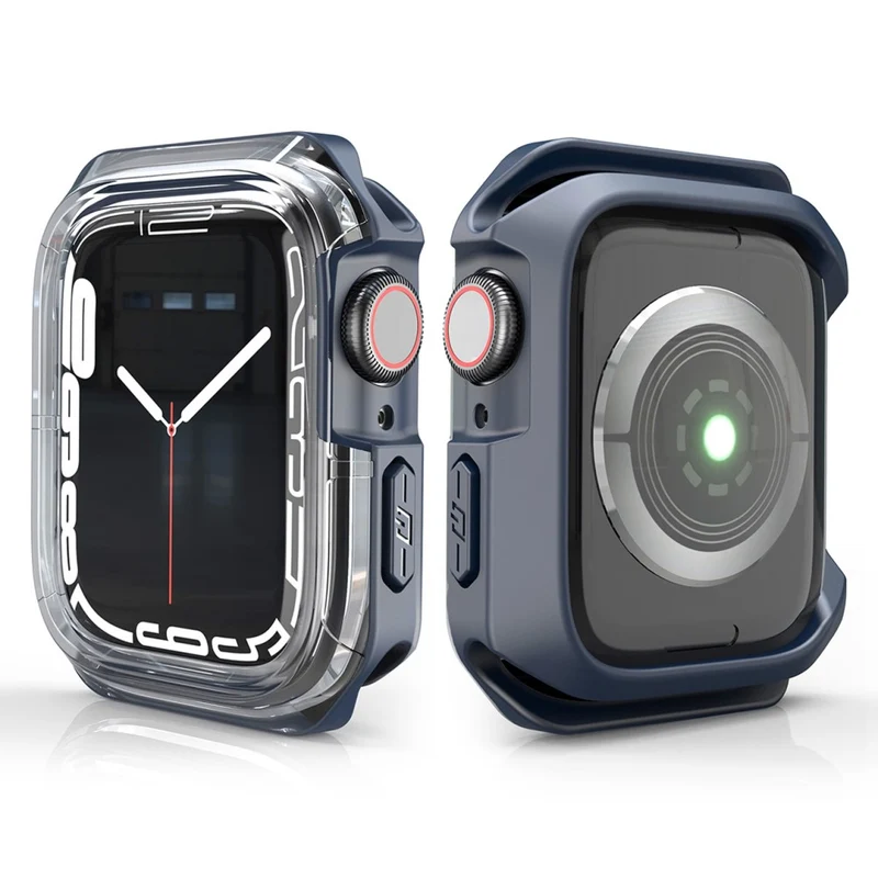 Apple Watch Series 7 45mm Transparent Silikon / TPU Bumper