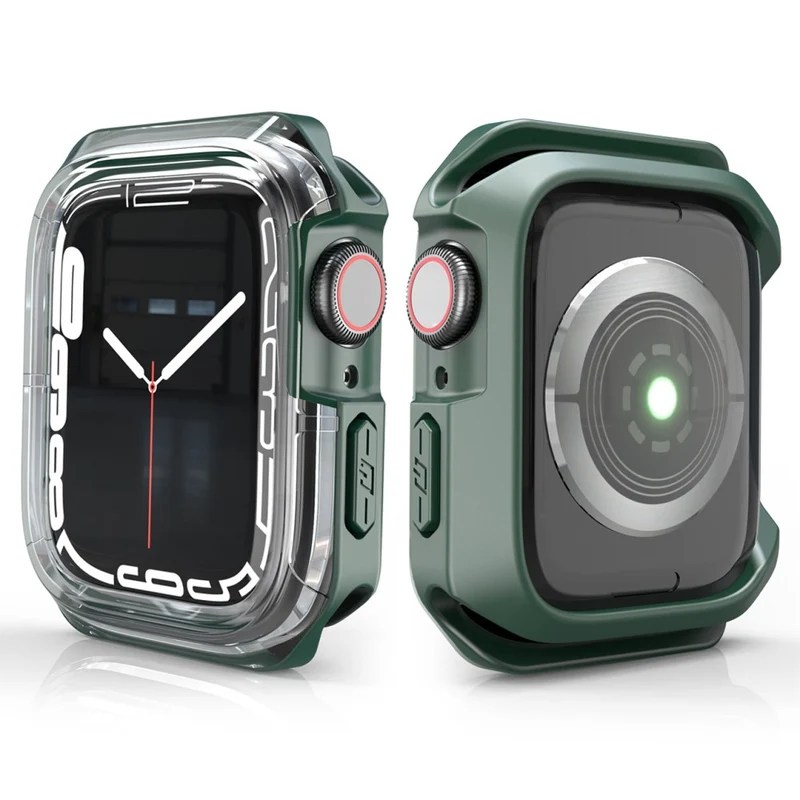 Apple Watch Series 7 45mm Transparent Silikon / TPU Bumper