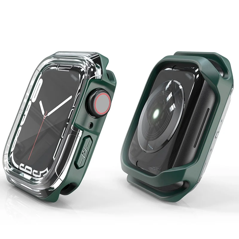 Apple Watch Series 7 45mm Transparent Silikon / TPU Bumper