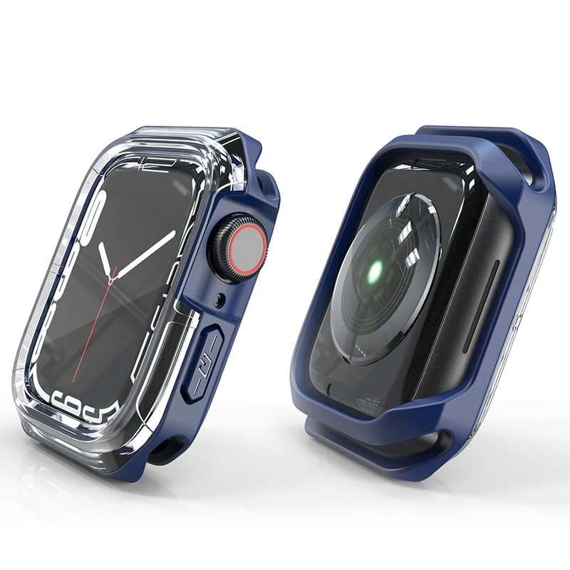 Apple Watch Series 7 45mm Transparent Silikon / TPU Bumper