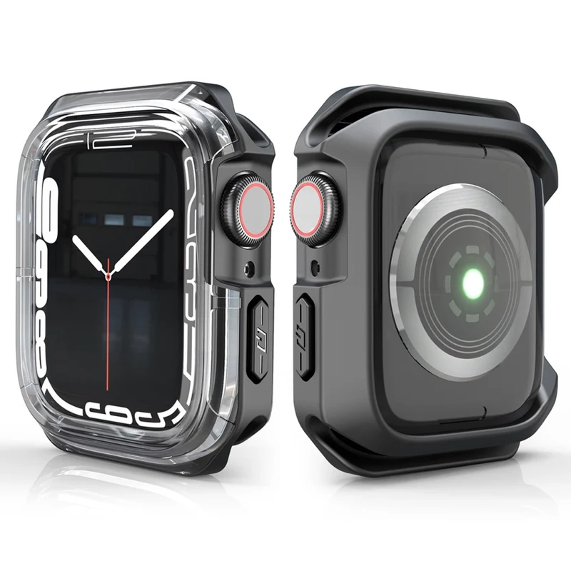 Apple Watch Series 7 45mm Transparent Silikon / TPU Bumper