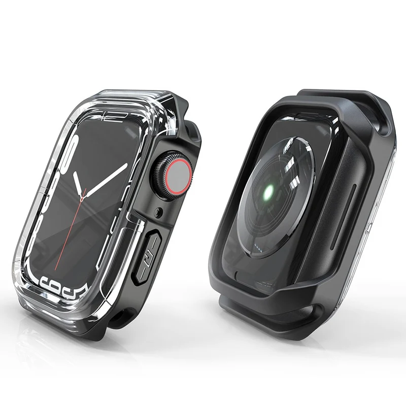 Apple Watch Series 7 45mm Transparent Silikon / TPU Bumper