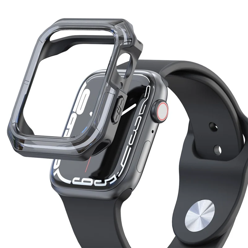 Apple Watch Series 7 45mm Transparent Silikon / TPU Bumper
