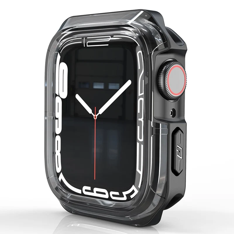 Apple Watch Series 7 45mm Transparent Silikon / TPU Bumper