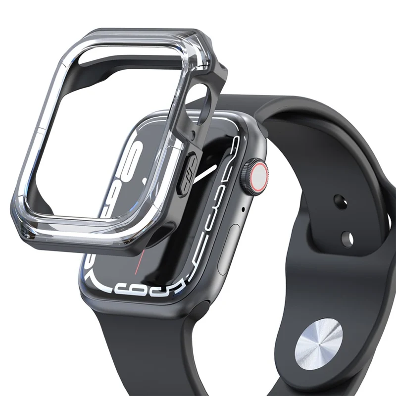 Apple Watch Series 7 41mm Transparent Silikon / TPU Bumper