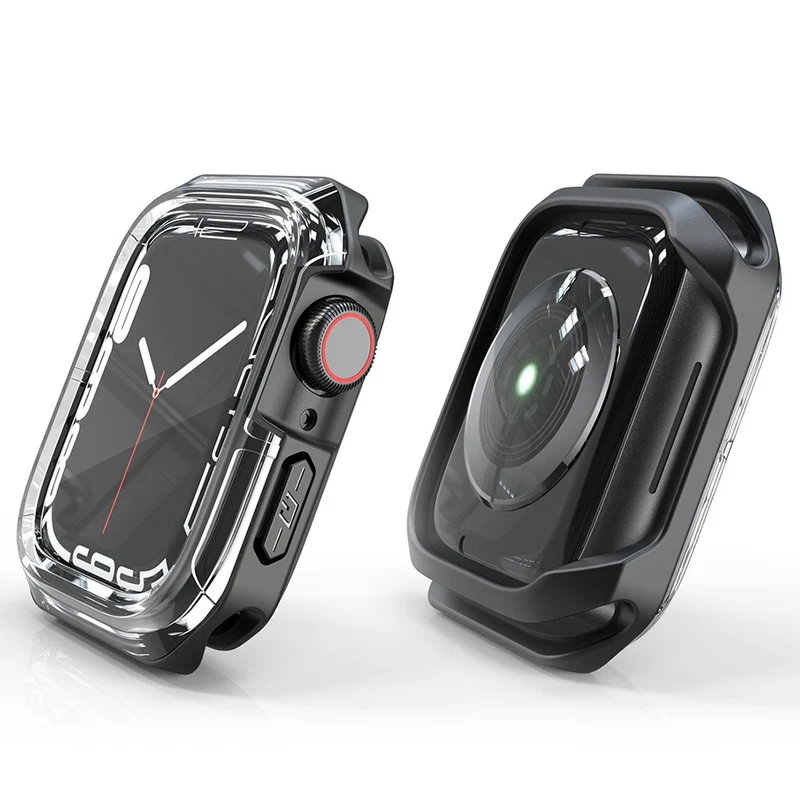 Apple Watch Series 7 41mm Transparent Silikon / TPU Bumper