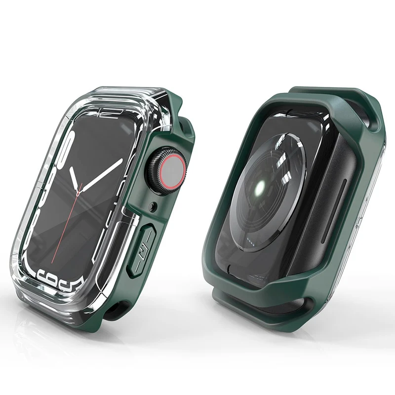 Apple Watch Series 7 41mm Transparent Silikon / TPU Bumper