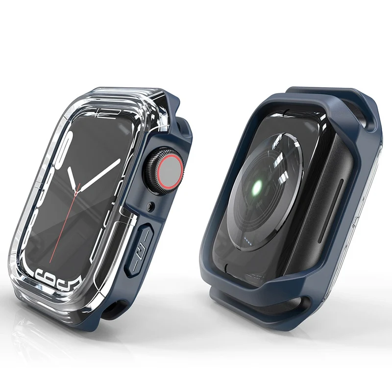 Apple Watch Series 7 41mm Transparent Silikon / TPU Bumper