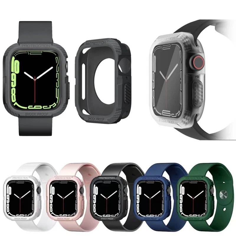 Apple Watch Series 7 41mm Silikon / TPU Bumper