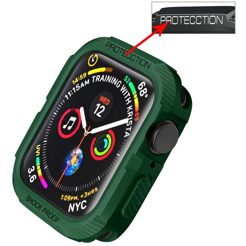Apple Watch Series 7 45mm Silikon / TPU Bumper