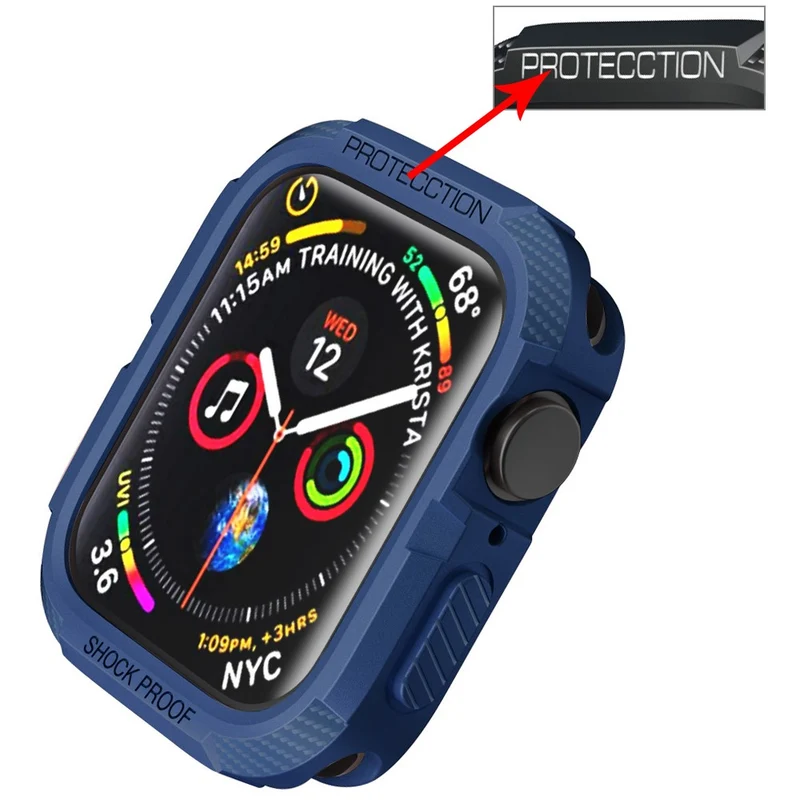 Apple Watch Series 7 45mm Silikon / TPU Bumper