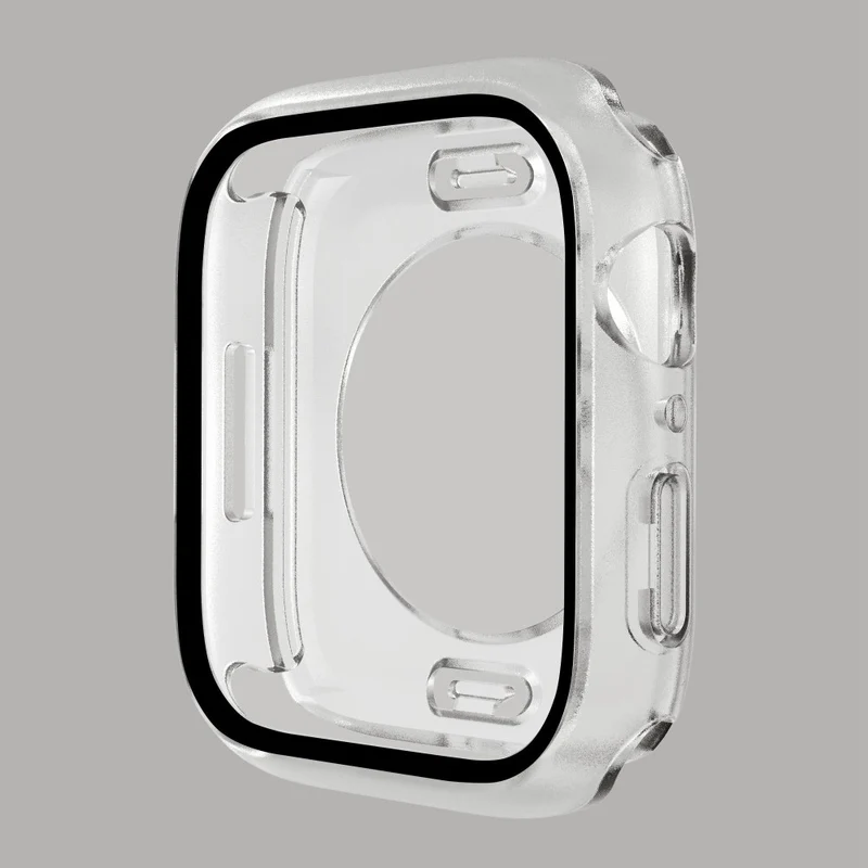Apple Watch Series 7 41mm Elegant Plastik und Glas Bumper