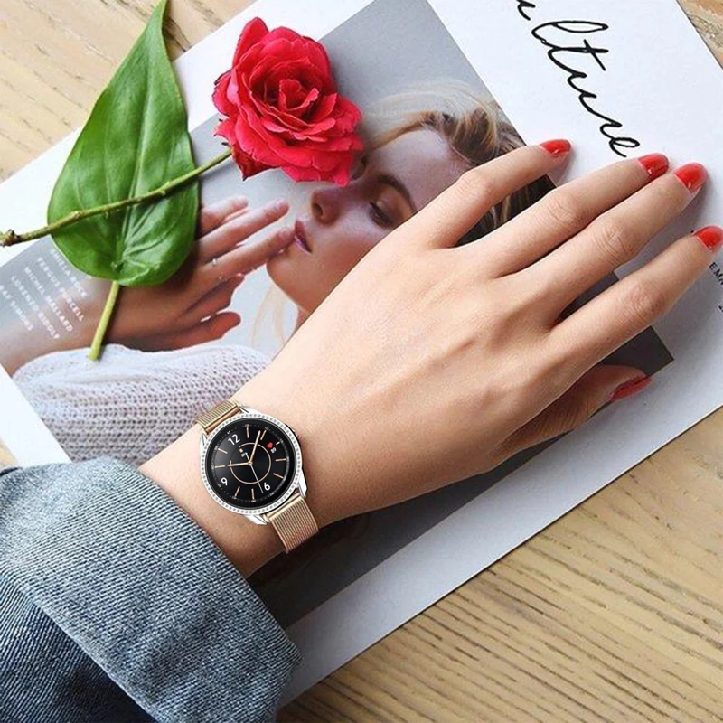 Samsung Galaxy Watch 3 (45mm) Plastik und Strass Bumper