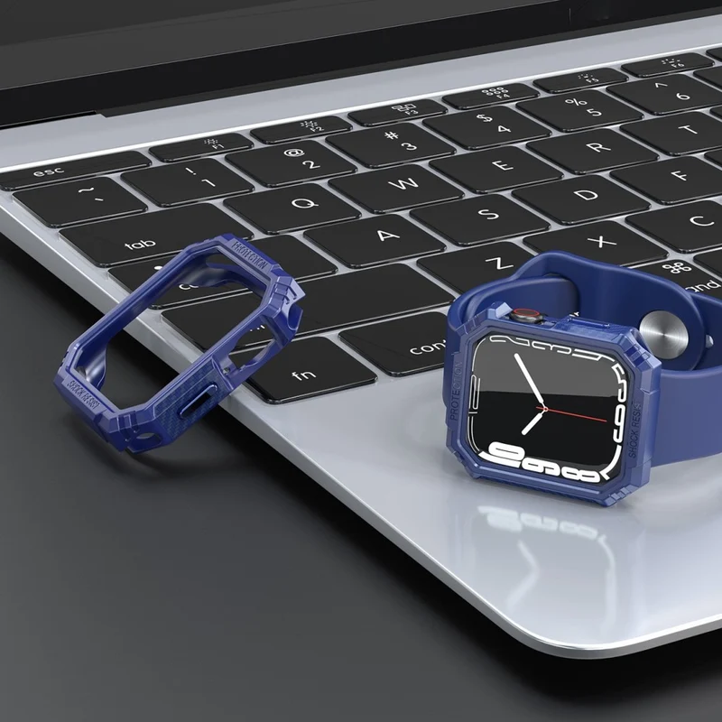 Apple Watch Series 7 45mm Silikon / TPU Bumper