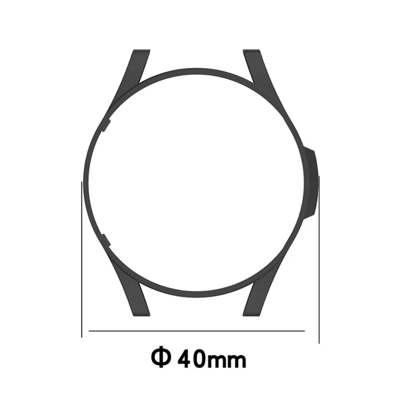 Samsung Galaxy Watch 4 (40mm) Schützende Plastik Bumper