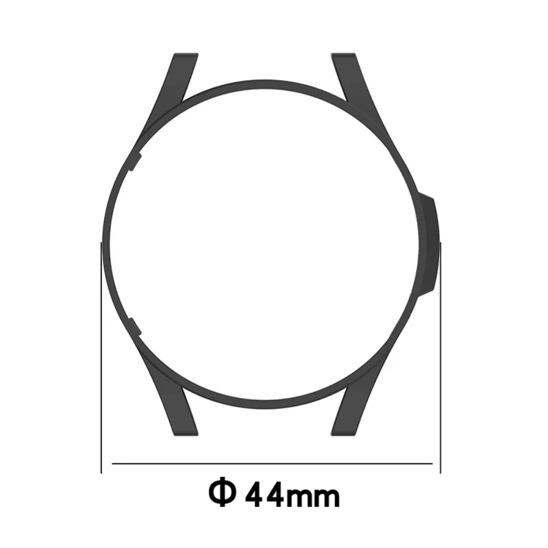 Samsung Galaxy Watch 4 (44mm) Schützende Plastik Bumper