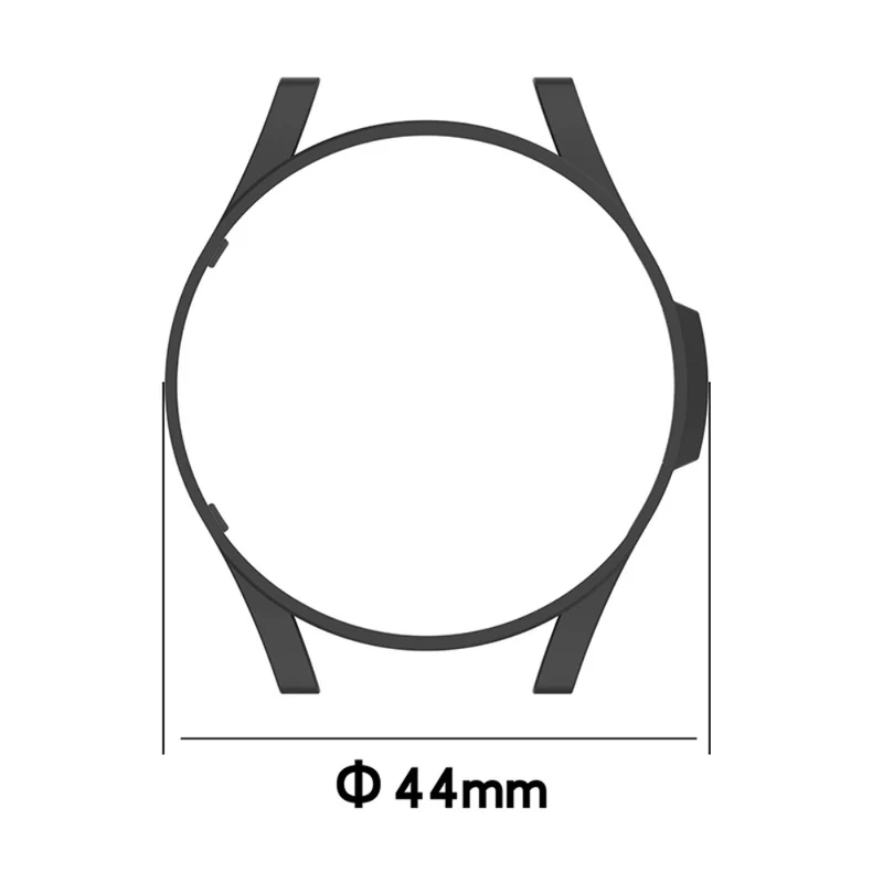 Samsung Galaxy Watch 4 (44mm) Schützende Plastik Bumper