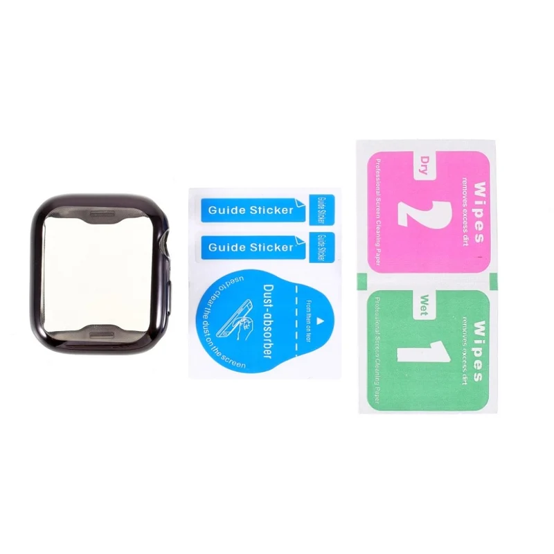 Apple Smartwatch Silikon / TPU und Glas Universell Bumper