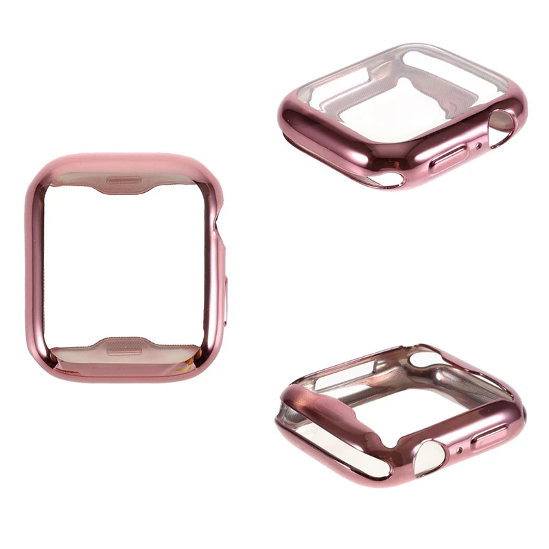Apple Smartwatch Silikon / TPU und Glas Universell Bumper