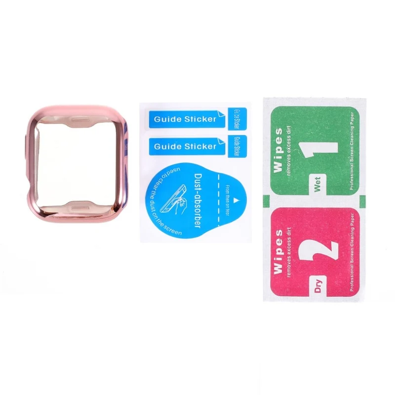 Apple Smartwatch Silikon / TPU und Glas Universell Bumper