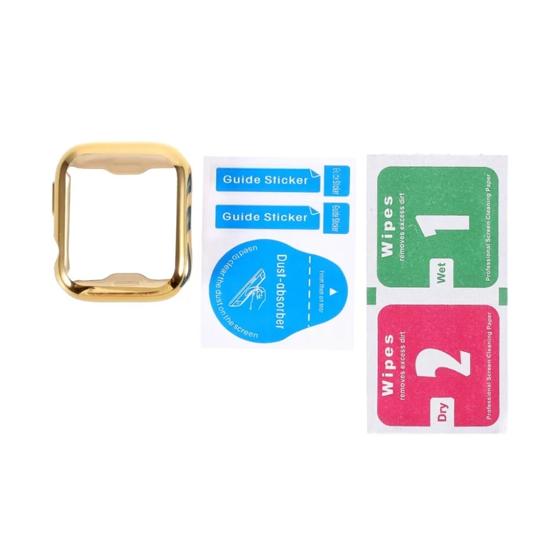 Apple Smartwatch Silikon / TPU und Glas Universell Bumper