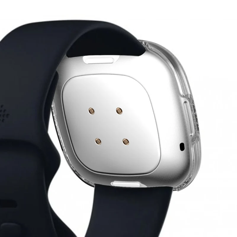 Fitbit Versa 3 / Fitbit Sense 1 Strass und Silikon / TPU Universell Bumper