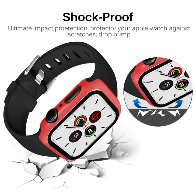 Apple Smartwatch Mattes Plastik Universell Bumper