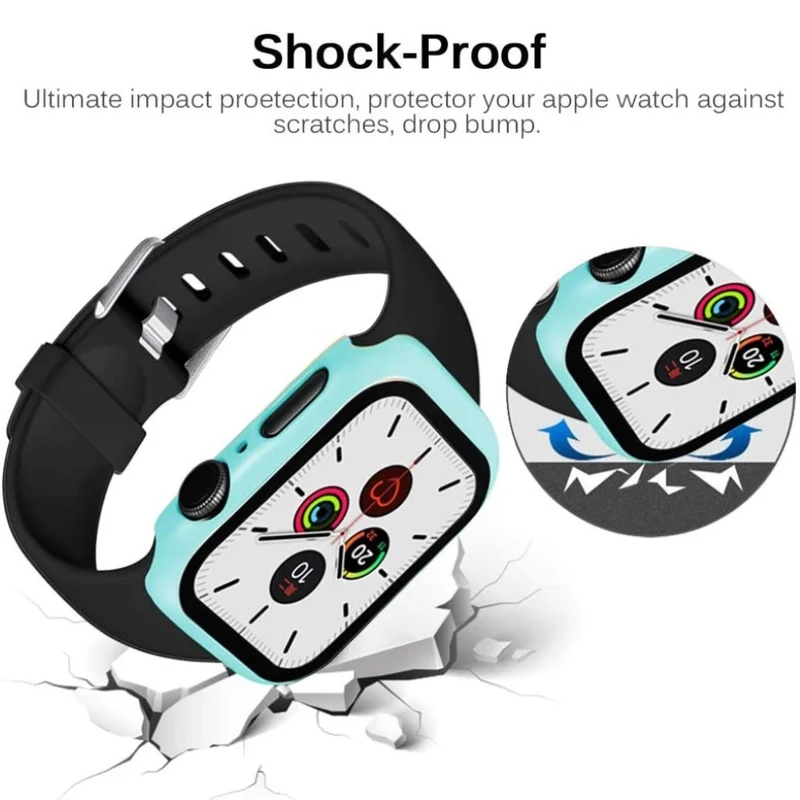 Apple Smartwatch Mattes Plastik Universell Bumper